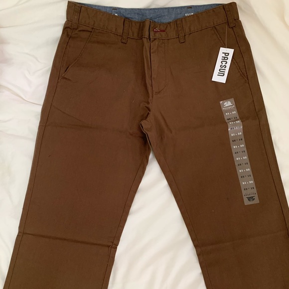 Brown bullhead chino pants sz 31X32 - Picture 1 of 5